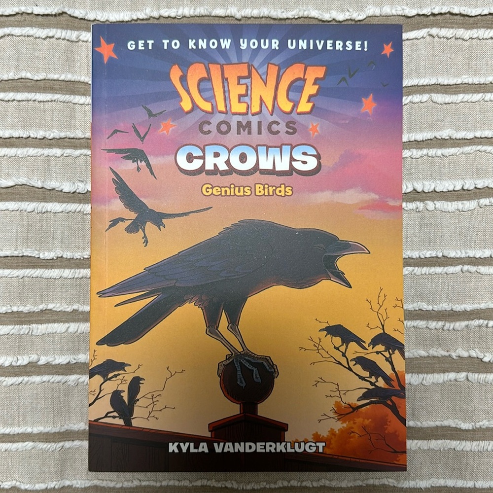 Like New Science Comics Book - Crows Genius Birds